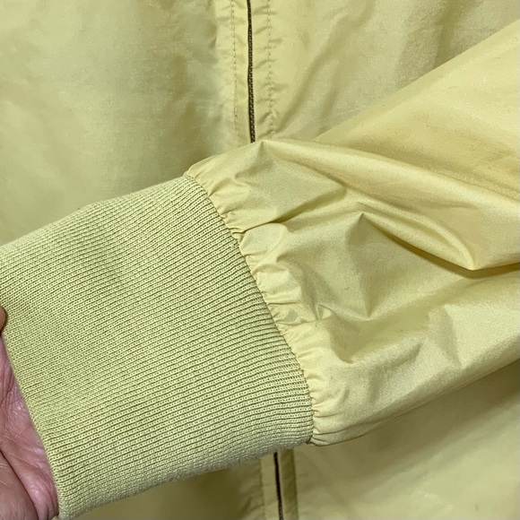 NWOT Mossimo Men’s Yellow Unlined Windbreaker Light Jacket Size XL - Picture 8 of 11